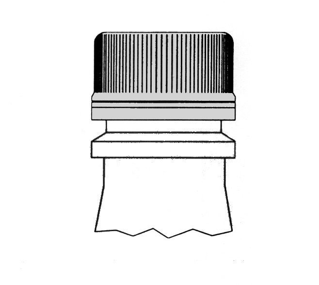Under-applied cap, loose on the bottle